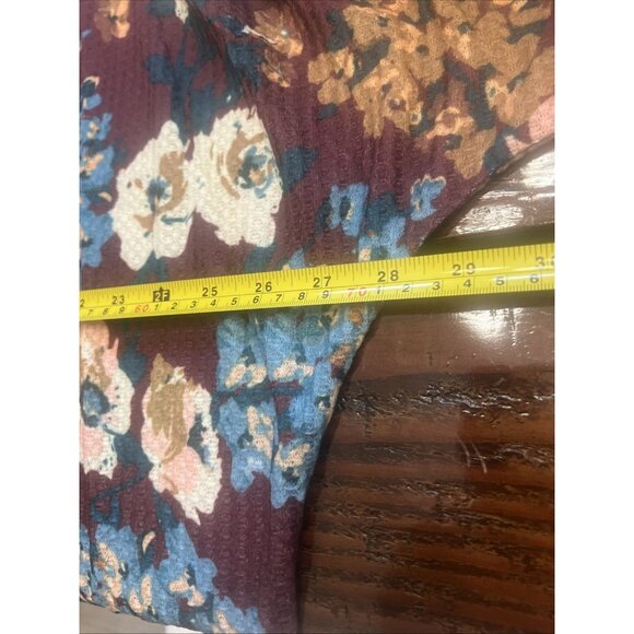 New Umgee 2X Plus Size Floral Long Sleeve Knit Top Blouse Shirt - Picture 6 of 6